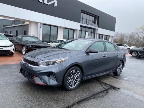 Gravity Gray 2023 Kia Forte GT-Line