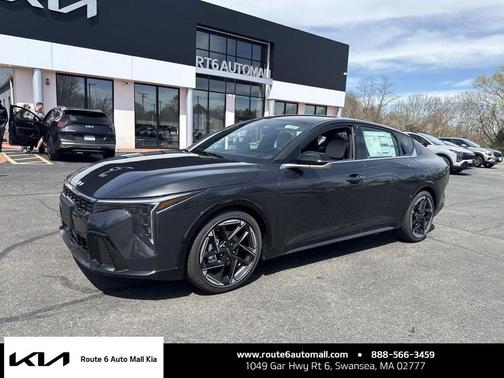 Gray 2026 Kia K4 GT-LINE