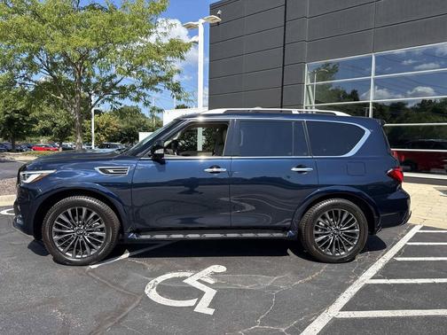 Hermosa Blue 2024 INFINITI QX80 PREMIUM SELECT AWD