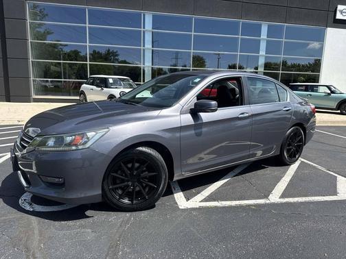 Modern Steel Metallic 2015 Honda Accord EX-L