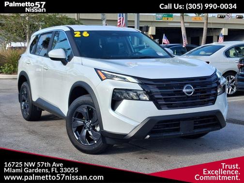 Everest White P 2026 Nissan Rogue SV
