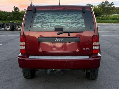 Red 2008 Jeep Liberty Sport