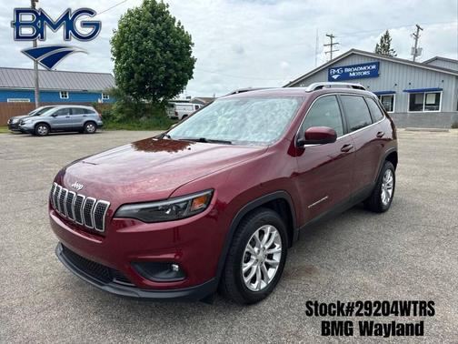 Velvet Red Pearlcoat 2019 Jeep Cherokee Latitude