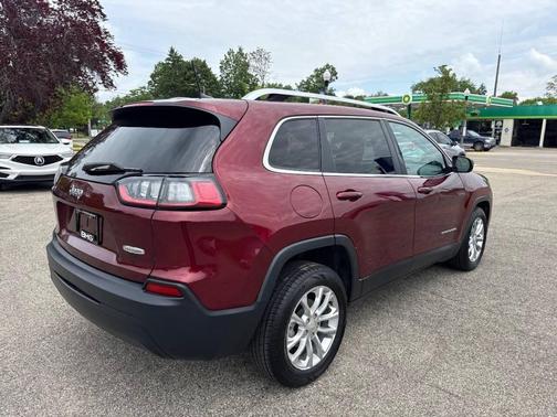 Velvet Red Pearlcoat 2019 Jeep Cherokee Latitude