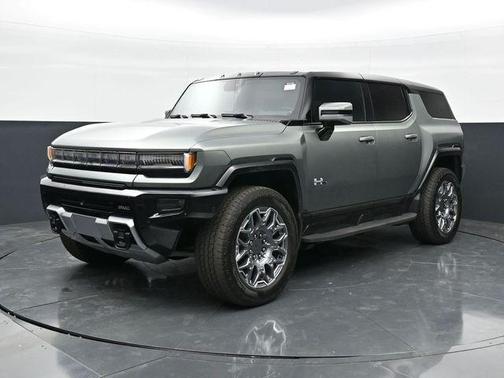 Green Matte 2024 GMC HUMMER EV SUV 3X