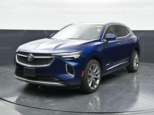 Sapphire Metallic 2022 Buick Envision Avenir