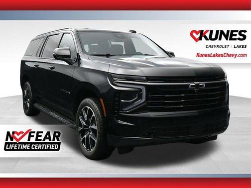 Black 2025 Chevrolet Suburban RST