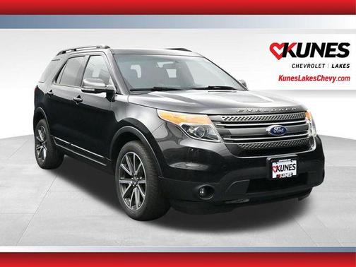 Tuxedo Black Metallic 2015 Ford Explorer XLT