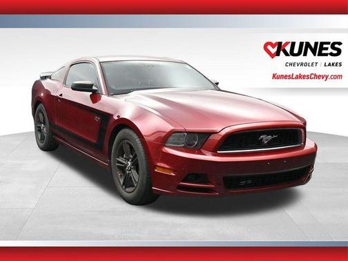 Red 2014 Ford Mustang