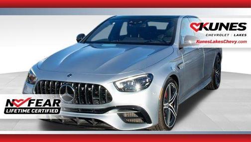 Silver 2021 Mercedes-Benz AMG E 63 S 4MATIC