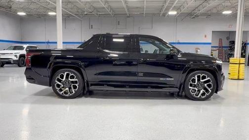 Black 2025 Chevrolet Silverado EV RST