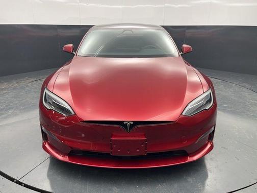 Red 2024 Tesla Model S Plaid