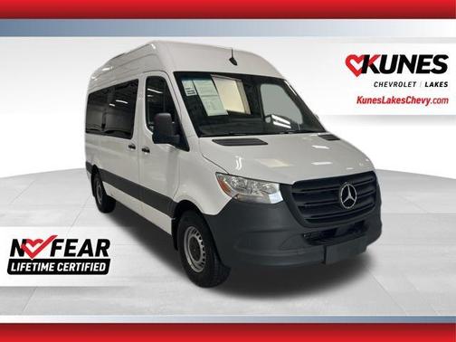 White 2024 Mercedes-Benz Sprinter 2500 144 WB Standard Roof Passenger