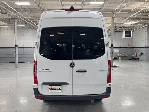 White 2024 Mercedes-Benz Sprinter 2500 144 WB Standard Roof Passenger