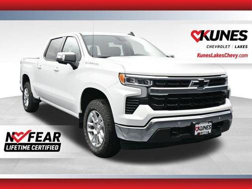 Summit White 2025 Chevrolet Silverado 1500 LT