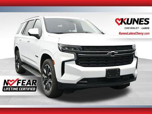 Summit White 2021 Chevrolet Tahoe RST