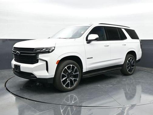 Summit White 2023 Chevrolet Tahoe RST