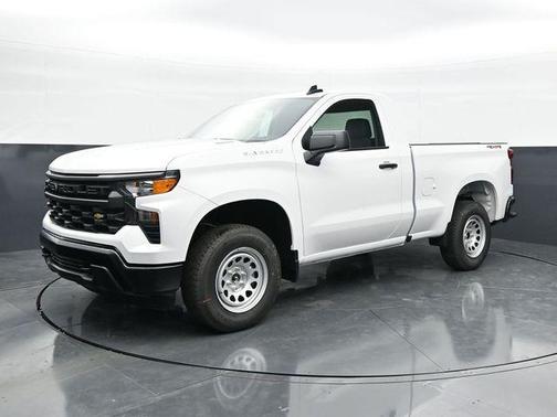 Summit White 2026 Chevrolet Silverado 1500 WT