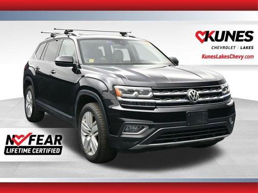 Deep Black Pearl Effect 2018 Volkswagen Atlas 3.6L SEL Premium