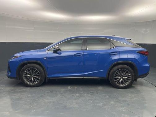 Blue 2022 Lexus RX 350 F SPORT Handling