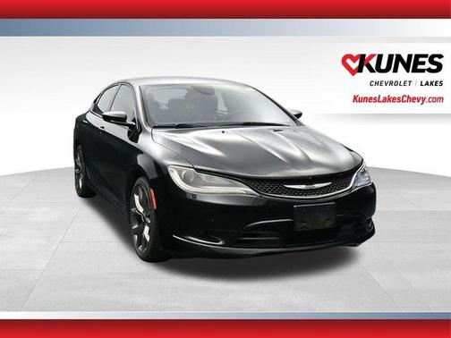 Black Clearcoat 2015 Chrysler 200 S