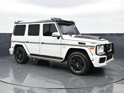 designo Mystic White Metallic 2017 Mercedes-Benz AMG G 63 Base