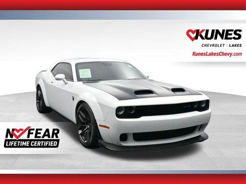 White Knuckle Clearcoat 2019 Dodge Challenger SRT Hellcat