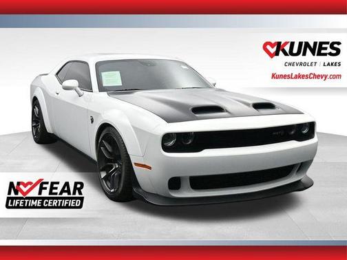 White Knuckle Clearcoat 2019 Dodge Challenger SRT Hellcat