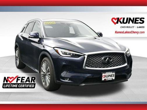 Blue 2023 INFINITI QX50 SENSORY