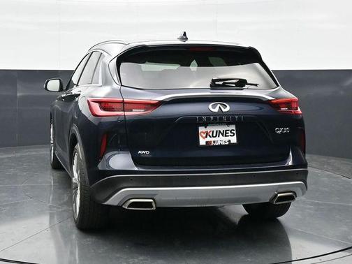 Blue 2023 INFINITI QX50 SENSORY