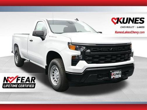 Summit White 2026 Chevrolet Silverado 1500 WT