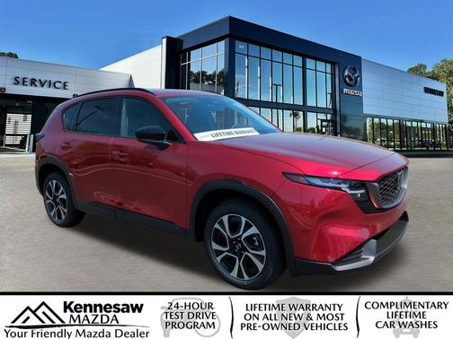 Soul Red Crystal Metallic 2026 Mazda CX-5 Preferred