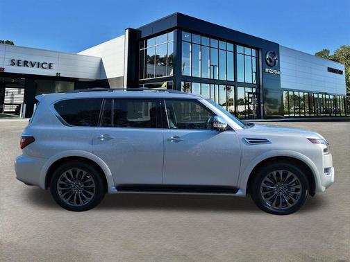 Brilliant Silver Metallic 2023 Nissan Armada Platinum