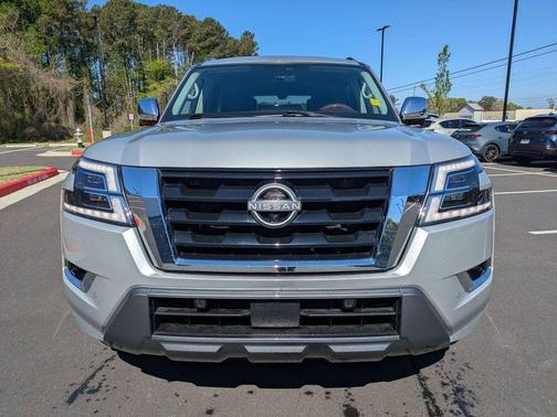 Brilliant Silver Metallic 2023 Nissan Armada Platinum