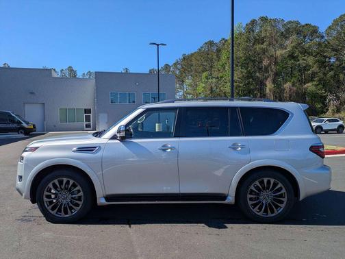 Brilliant Silver Metallic 2023 Nissan Armada Platinum