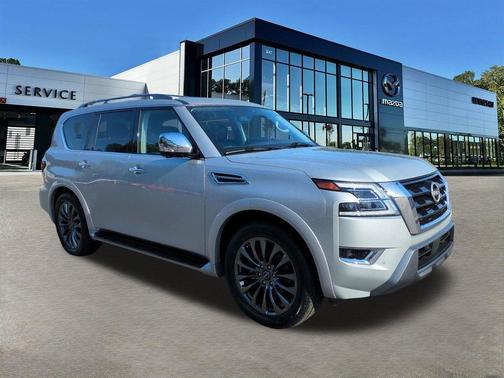 Brilliant Silver Metallic 2023 Nissan Armada Platinum