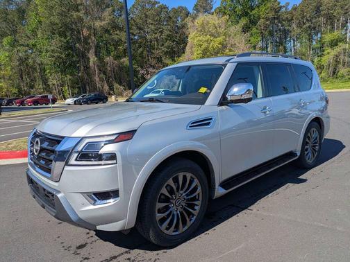 Brilliant Silver Metallic 2023 Nissan Armada Platinum