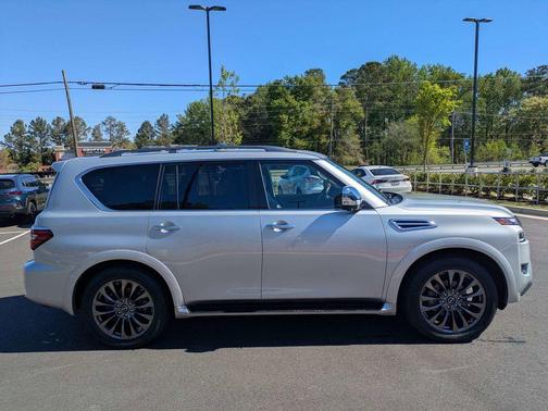 Brilliant Silver Metallic 2023 Nissan Armada Platinum