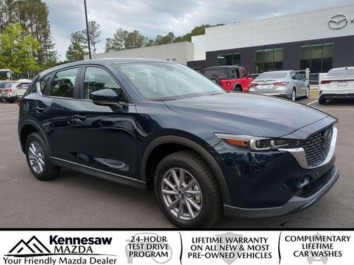 Deep Crystal Blue Mica 2025 Mazda CX-5 2.5 S