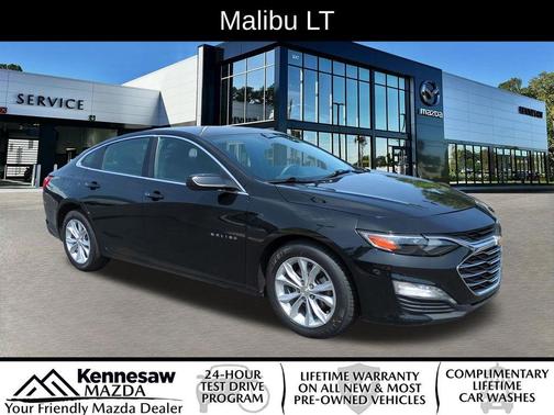 Black Metallic 2025 Chevrolet Malibu LT