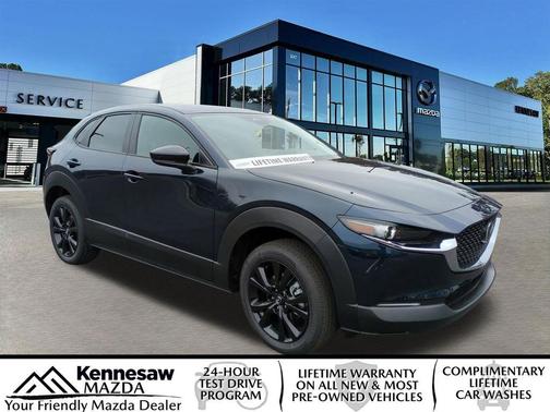 Deep Crystal Blue Mica 2026 Mazda CX-30 Select