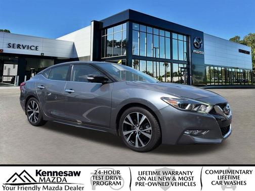 Gun Metallic 2018 Nissan Maxima 3.5 Platinum