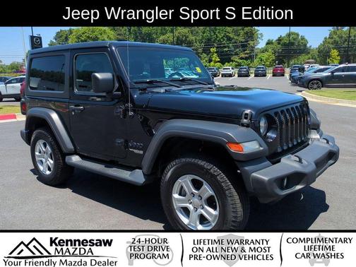 Black Clearcoat 2021 Jeep Wrangler Sport