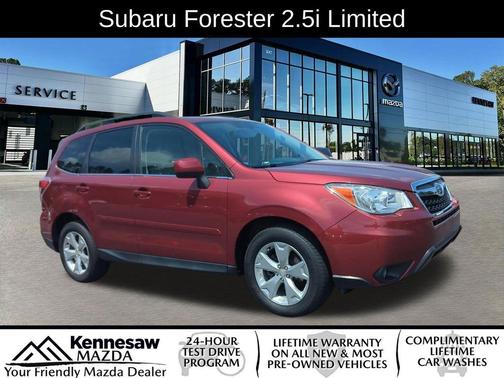 Venetian Red Pearl 2015 Subaru Forester 2.5i Limited