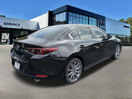Jet Black Mica 2026 Mazda Mazda3 FWD w/Preferred Package