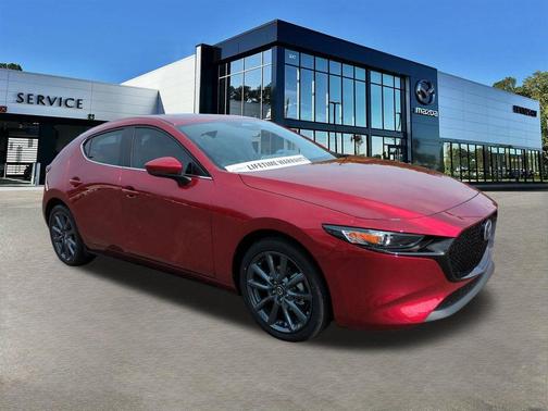 Soul Red Crystal Metallic 2026 Mazda Mazda3 FWD w/Preferred Package