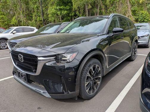 Jet Black Mica 2024 Mazda CX-90 PHEV Premium