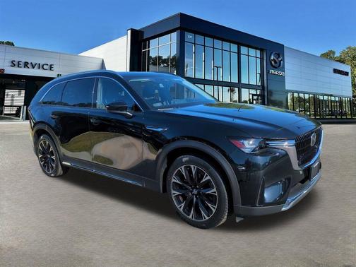 Jet Black Mica 2024 Mazda CX-90 PHEV Premium