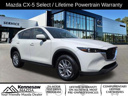 Rhodium White Metallic 2023 Mazda CX-5 2.5 S Select Package