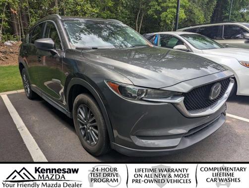 Machine Gray Metallic 2021 Mazda CX-5 Touring